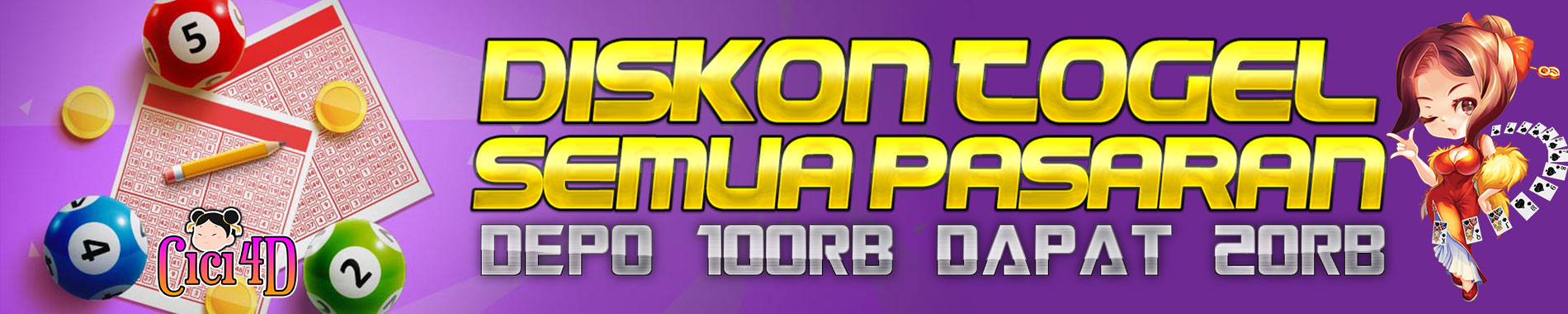 BONUS MEMBER BARU TOGEL CICI4D